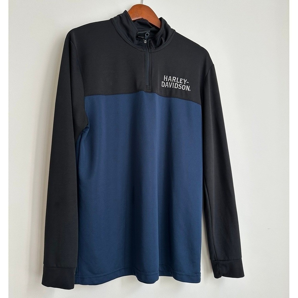 Harley-Davidson‎ Outer Banks NC Quarter Zip Pullover Mens Large